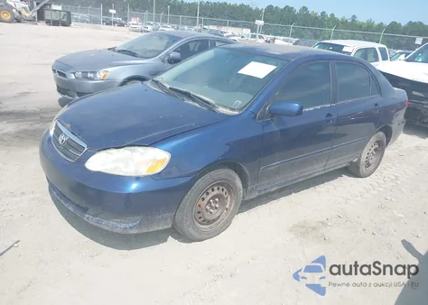 2005 Toyota Corolla Le z USA, uszkodzony, nr VIN 2T1BR32E15C337055